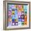 Alphabet Collage (Repeat)-Holli Conger-Framed Giclee Print