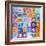 Alphabet Collage (Repeat)-Holli Conger-Framed Giclee Print