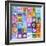 Alphabet Collage (Repeat)-Holli Conger-Framed Giclee Print