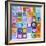 Alphabet Collage (Repeat)-Holli Conger-Framed Giclee Print