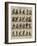Alphabet de l'enfance-null-Framed Giclee Print