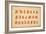 Alphabet, letters A-Z, upper case-Unknown-Framed Giclee Print