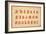 Alphabet, letters A-Z, upper case-Unknown-Framed Giclee Print