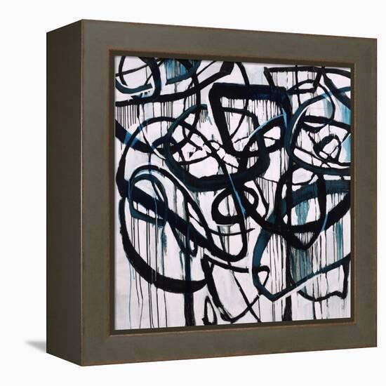 Alphabet Soup-Joshua Schicker-Framed Premier Image Canvas