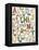 Alphabet Soup-June Vess-Framed Stretched Canvas