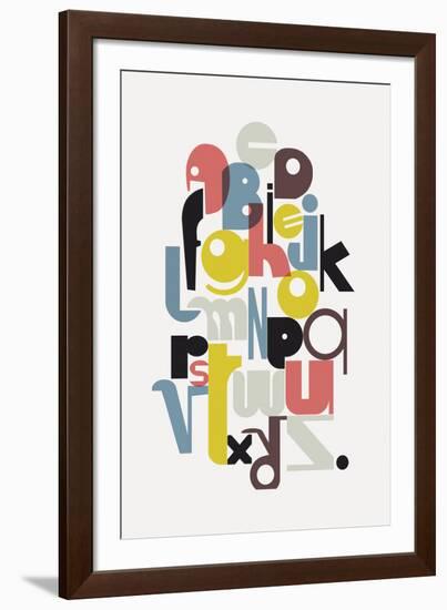 Alphabet-Laure Girardin Vissian-Framed Giclee Print