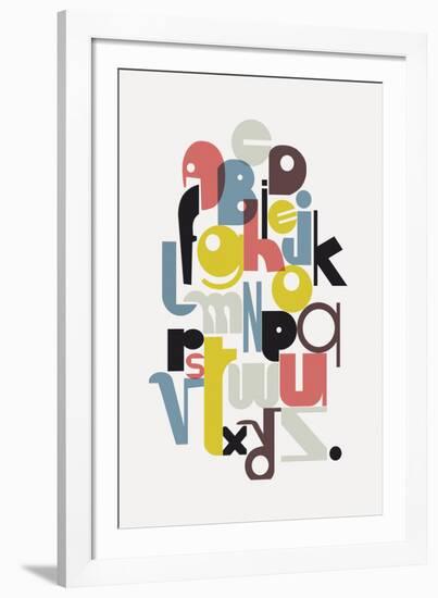 Alphabet-Laure Girardin Vissian-Framed Giclee Print