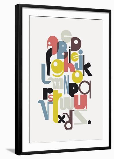 Alphabet-Laure Girardin Vissian-Framed Giclee Print