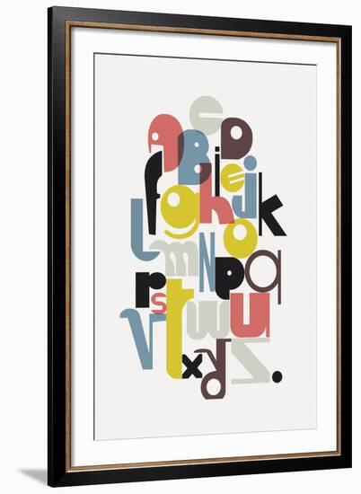 Alphabet-Laure Girardin Vissian-Framed Giclee Print