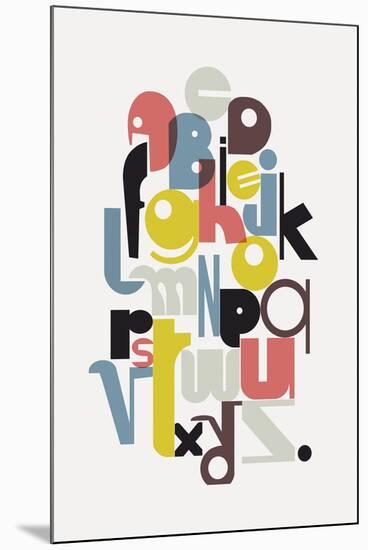 Alphabet-Laure Girardin Vissian-Mounted Giclee Print