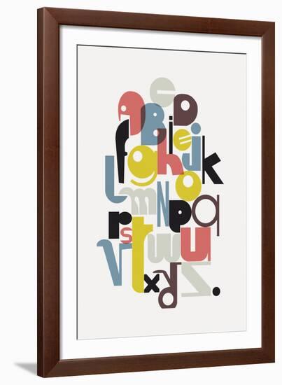 Alphabet-Laure Girardin Vissian-Framed Giclee Print