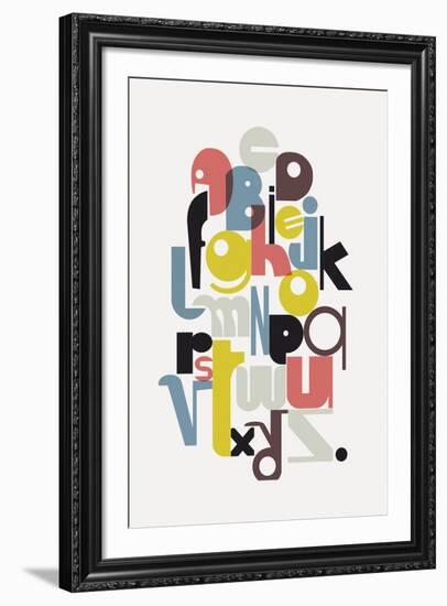 Alphabet-Laure Girardin Vissian-Framed Giclee Print