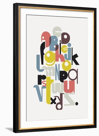 Alphabet-Laure Girardin Vissian-Framed Giclee Print