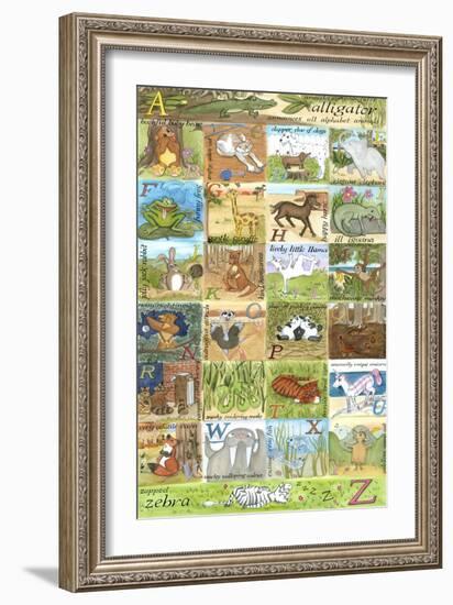 Alphabet-Tara Friel-Framed Art Print