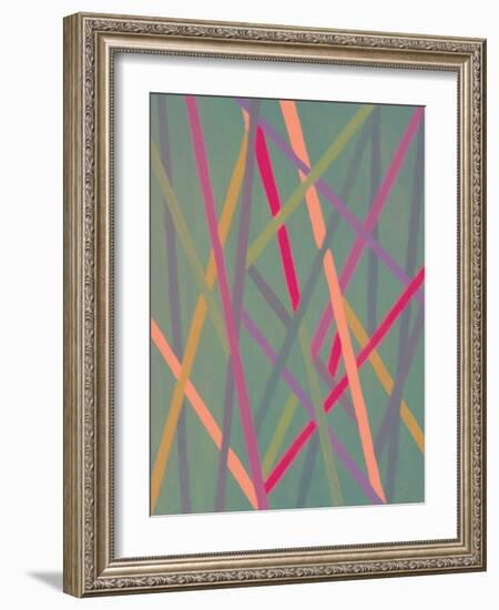 Alphabet-Maryse Pique-Framed Giclee Print