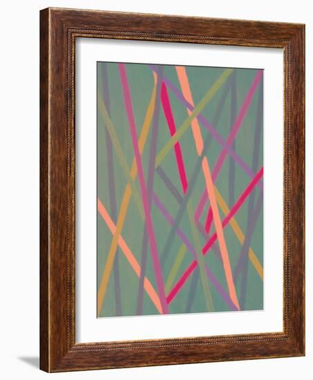 Alphabet-Maryse Pique-Framed Giclee Print