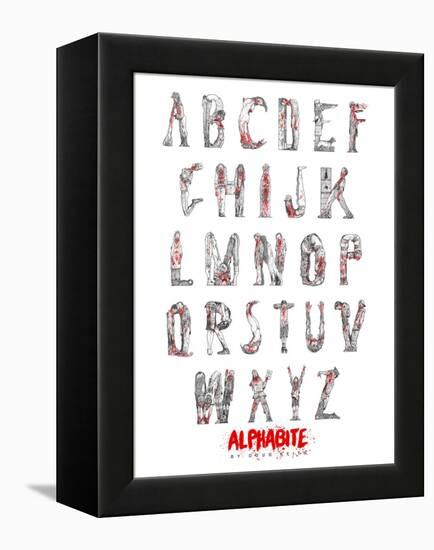 Alphabite-Doug Keith-Framed Stretched Canvas