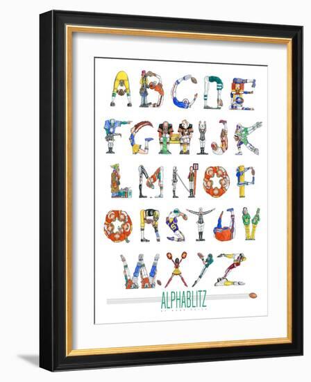 Alphablitz-Doug Keith-Framed Art Print