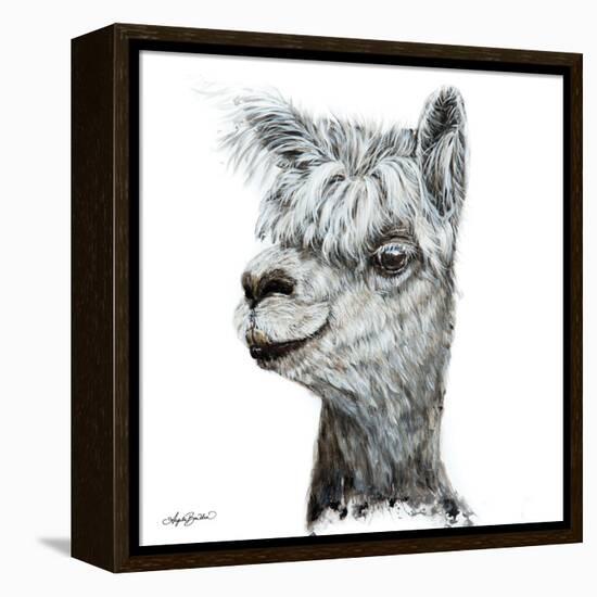 Alphie the Alpaca-Angela Bawden-Framed Stretched Canvas