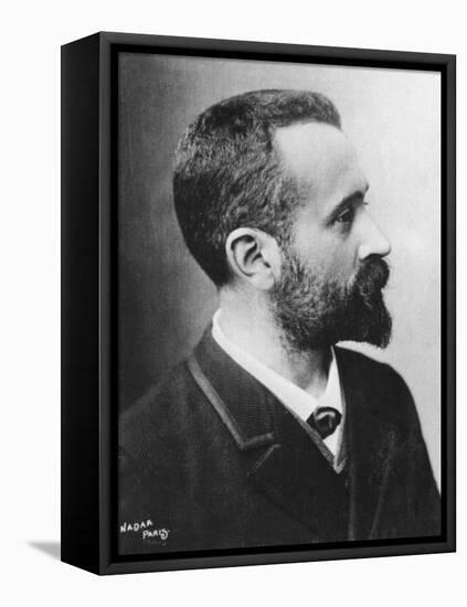 Alphonse Bertillon, French Police Officer, C1880-Felix Nadar-Framed Premier Image Canvas