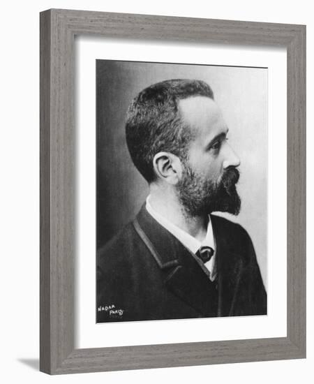 Alphonse Bertillon, French Police Officer, C1880-Felix Nadar-Framed Photographic Print