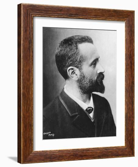 Alphonse Bertillon, French Police Officer, C1880-Felix Nadar-Framed Photographic Print