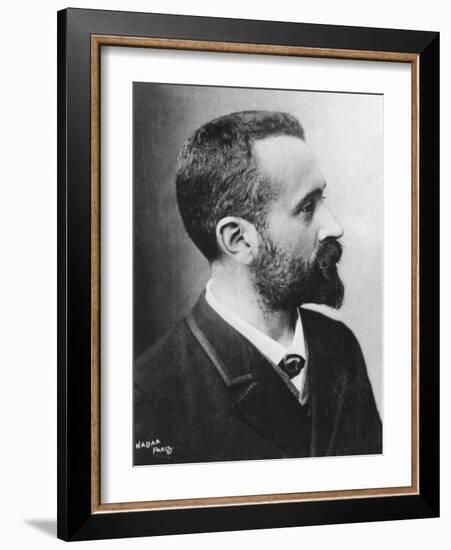 Alphonse Bertillon, French Police Officer, C1880-Felix Nadar-Framed Photographic Print