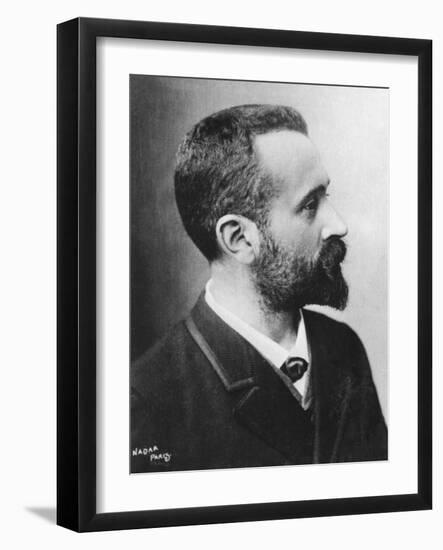 Alphonse Bertillon, French Police Officer, C1880-Felix Nadar-Framed Photographic Print