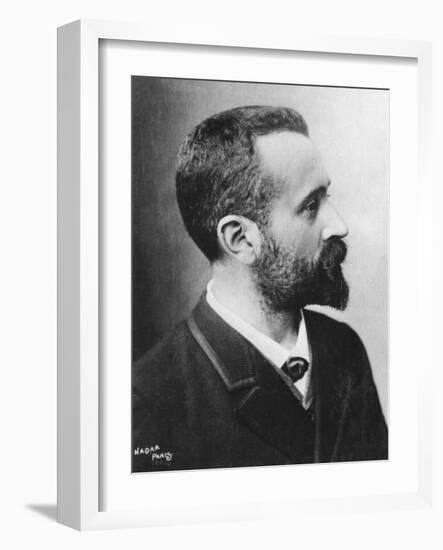 Alphonse Bertillon, French Police Officer, C1880-Felix Nadar-Framed Photographic Print