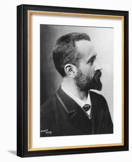 Alphonse Bertillon, French Police Officer, C1880-Felix Nadar-Framed Photographic Print