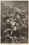 Defence of Longboyau's Gate, Chateau of Buzenval, October 21, 1870-Alphonse De Neuville-Giclee Print