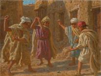 Arab Children Playing-Etienne Alphonse Dinet-Giclee Print