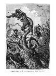 The Nautilus Passengers, Illustration from "20,000 Leagues under the Sea"-Alphonse Marie de Neuville-Giclee Print