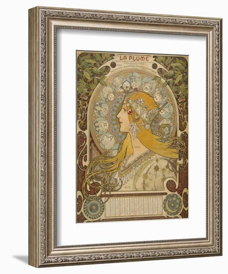 Alphonse Mucha, 1860-1939-Alphonse Mucha-Framed Giclee Print