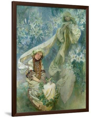 Alphonse Mucha 【百合の聖母】 美品 - メルカリ