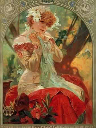 Mucha Art Nouveau Medee Theatre de la Renaissance Poster - Matthew