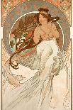 Poster Advertising 'Moet and Chandon White Star' Champagne, 1899-Alphonse Mucha-Giclee Print