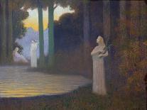 Lyricism in the Forest, 1910-Alphonse Osbert-Framed Giclee Print
