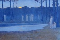 Lyricism in the Forest, 1910-Alphonse Osbert-Framed Giclee Print