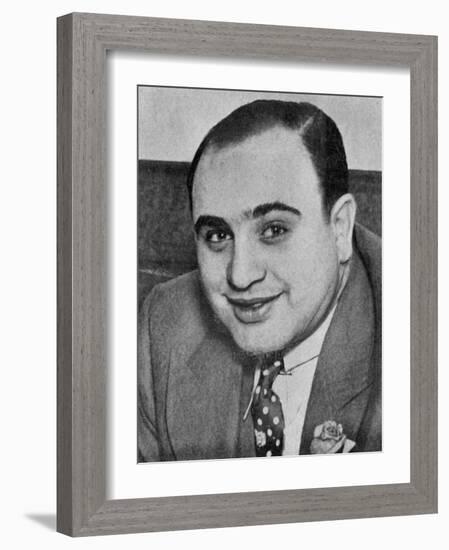 Alphonse "Scarface" Capone a Prominent Citizen of Chicago-null-Framed Photographic Print