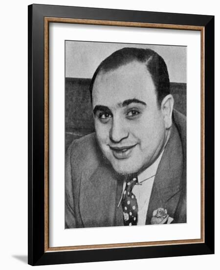 Alphonse "Scarface" Capone a Prominent Citizen of Chicago-null-Framed Photographic Print