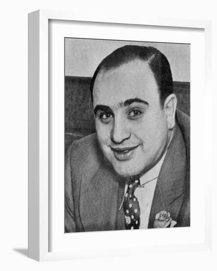 Alphonse "Scarface" Capone a Prominent Citizen of Chicago-null-Framed Photographic Print