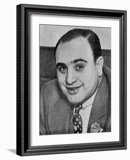 Alphonse "Scarface" Capone a Prominent Citizen of Chicago-null-Framed Photographic Print