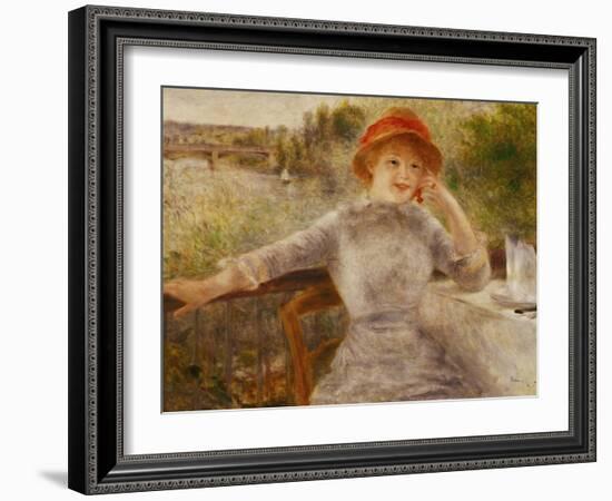 Alphonsine Fournaise (1845-1937)-Pierre-Auguste Renoir-Framed Giclee Print