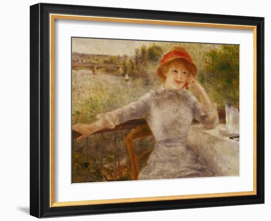 Alphonsine Fournaise (1845-1937)-Pierre-Auguste Renoir-Framed Giclee Print