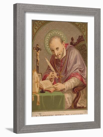 Alphonsus Maria De Liguori (1696-178), C.1910S-null-Framed Giclee Print