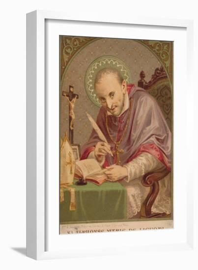 Alphonsus Maria De Liguori (1696-178), C.1910S-null-Framed Giclee Print