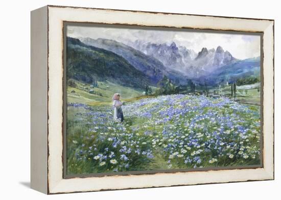 Alpin Meadow-John MacWhirter-Framed Premier Image Canvas