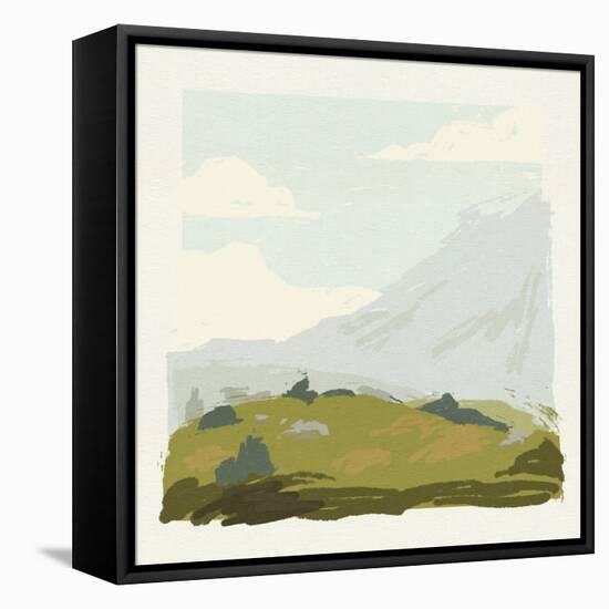 Alpine Ascent IV-Jacob Green-Framed Stretched Canvas