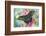 Alpine Black Swallowtail Butterfly, Papilio Maackii-Darrell Gulin-Framed Photographic Print